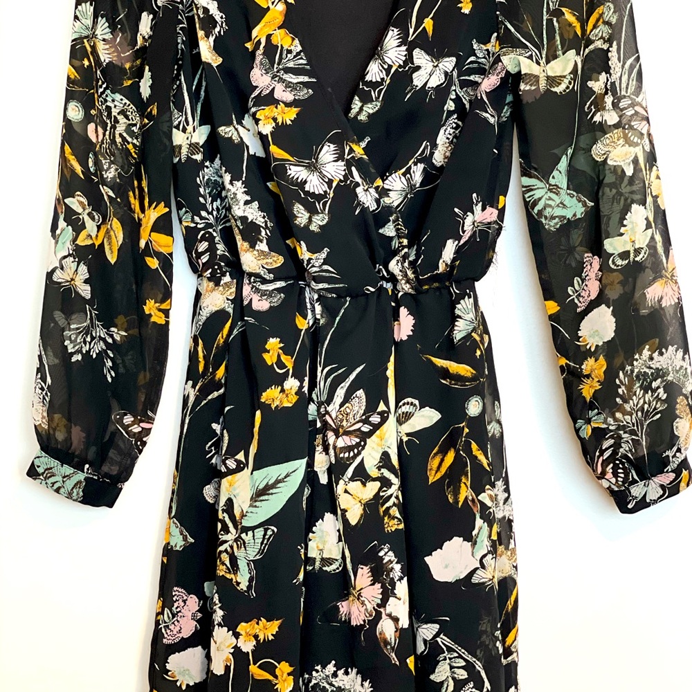 Petite butterfly romper